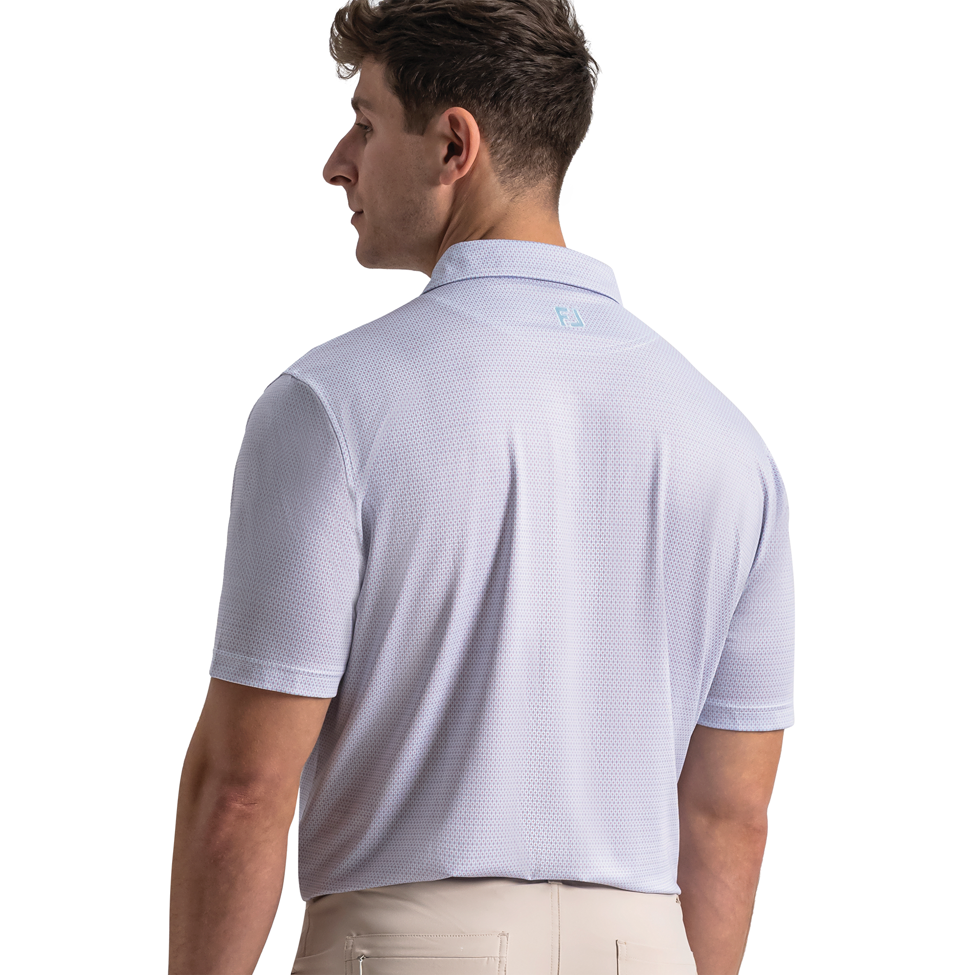 Men's Diamond Geo Short Sleeve Polo