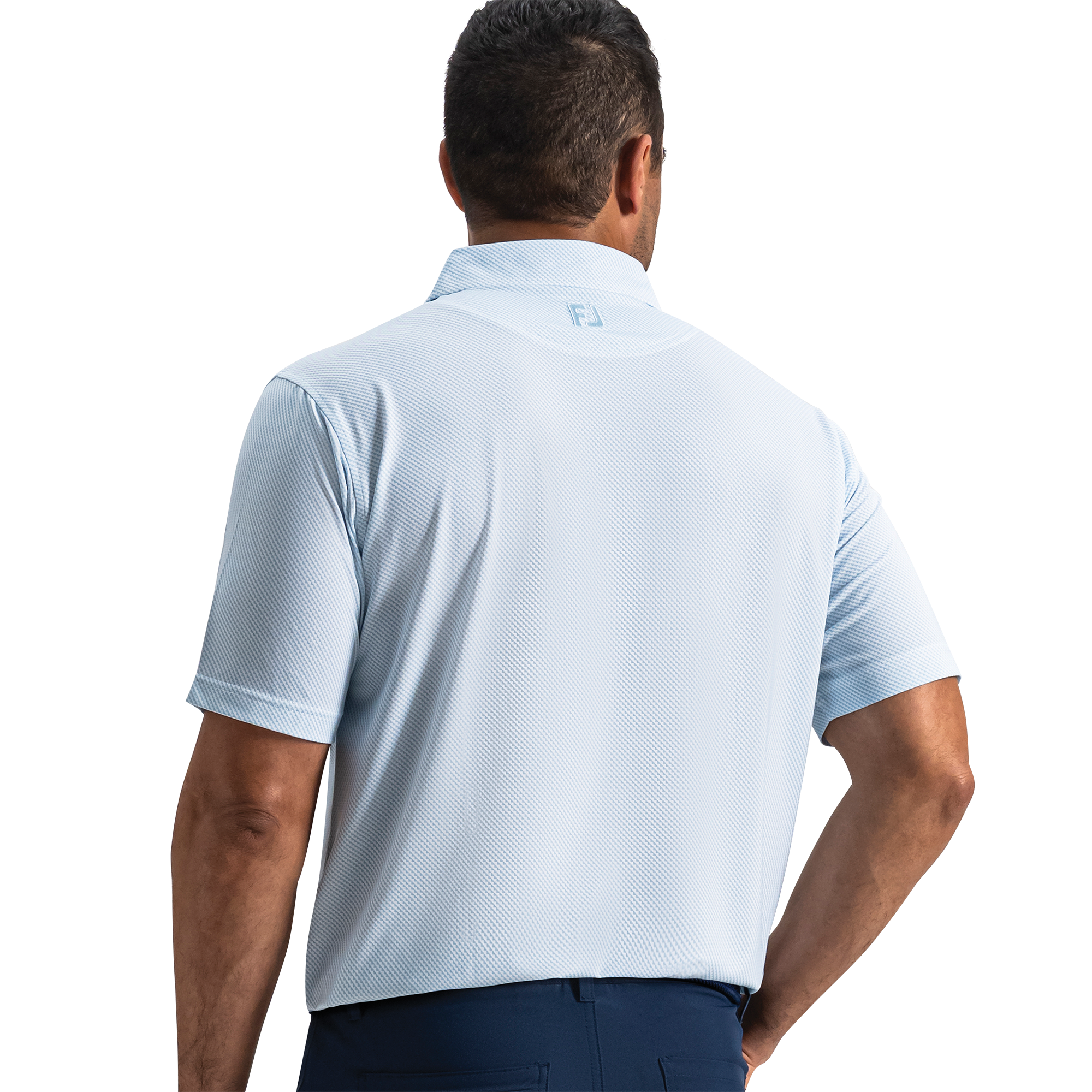 Men's Pixel Geo Short Sleeve Polo