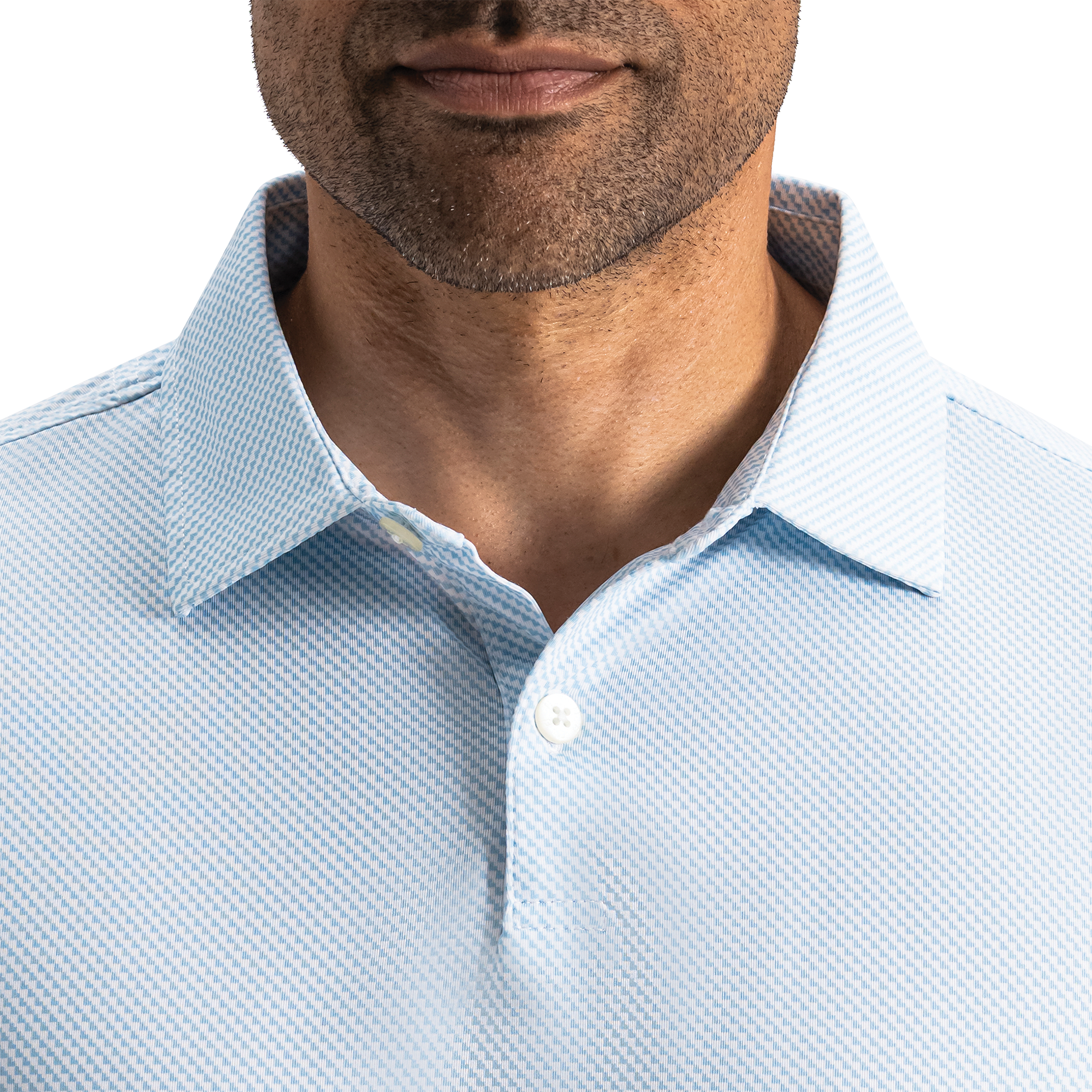 Men's Pixel Geo Short Sleeve Polo