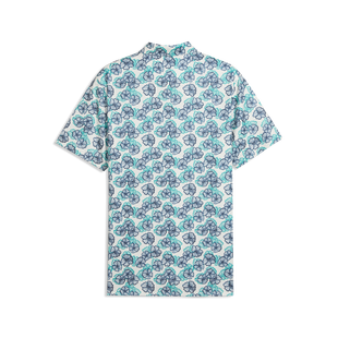 Men's Pure 3.0 Lake blossom Short Sleeve Polo PUMA