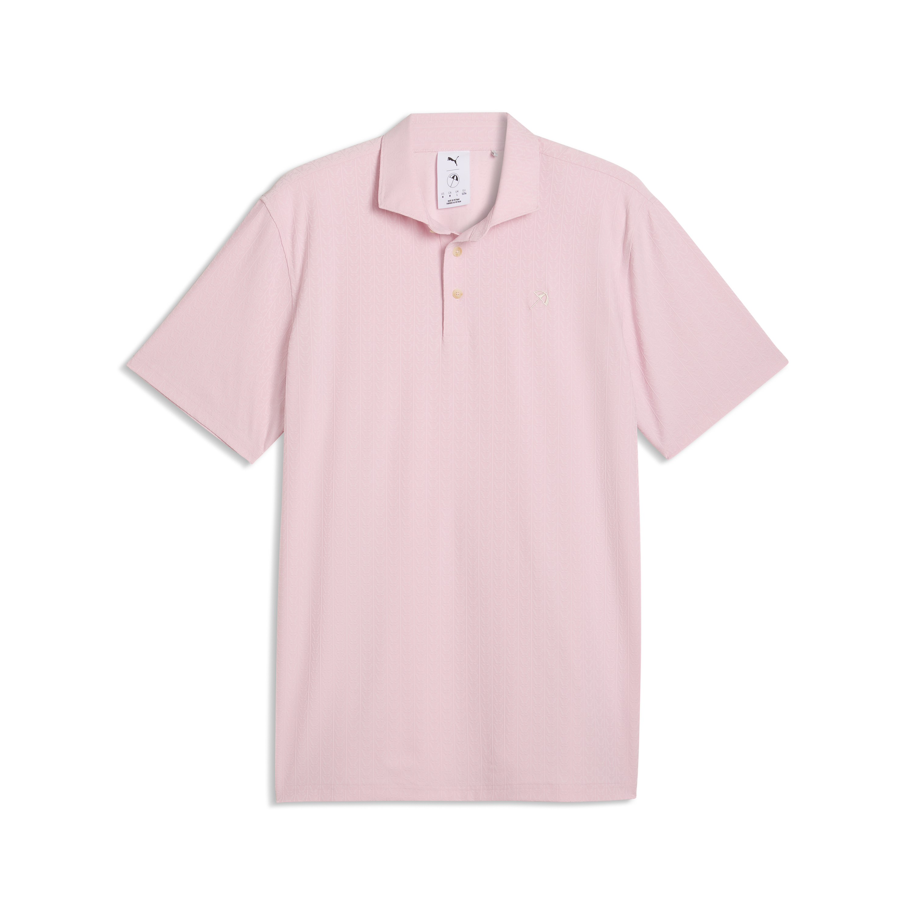 Men's Puma x AP Textured Short Sleeve Polo