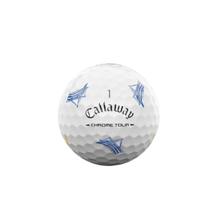 Limited Edition - Chrome Tour Golf Balls - Costal Summer CALLAWAY