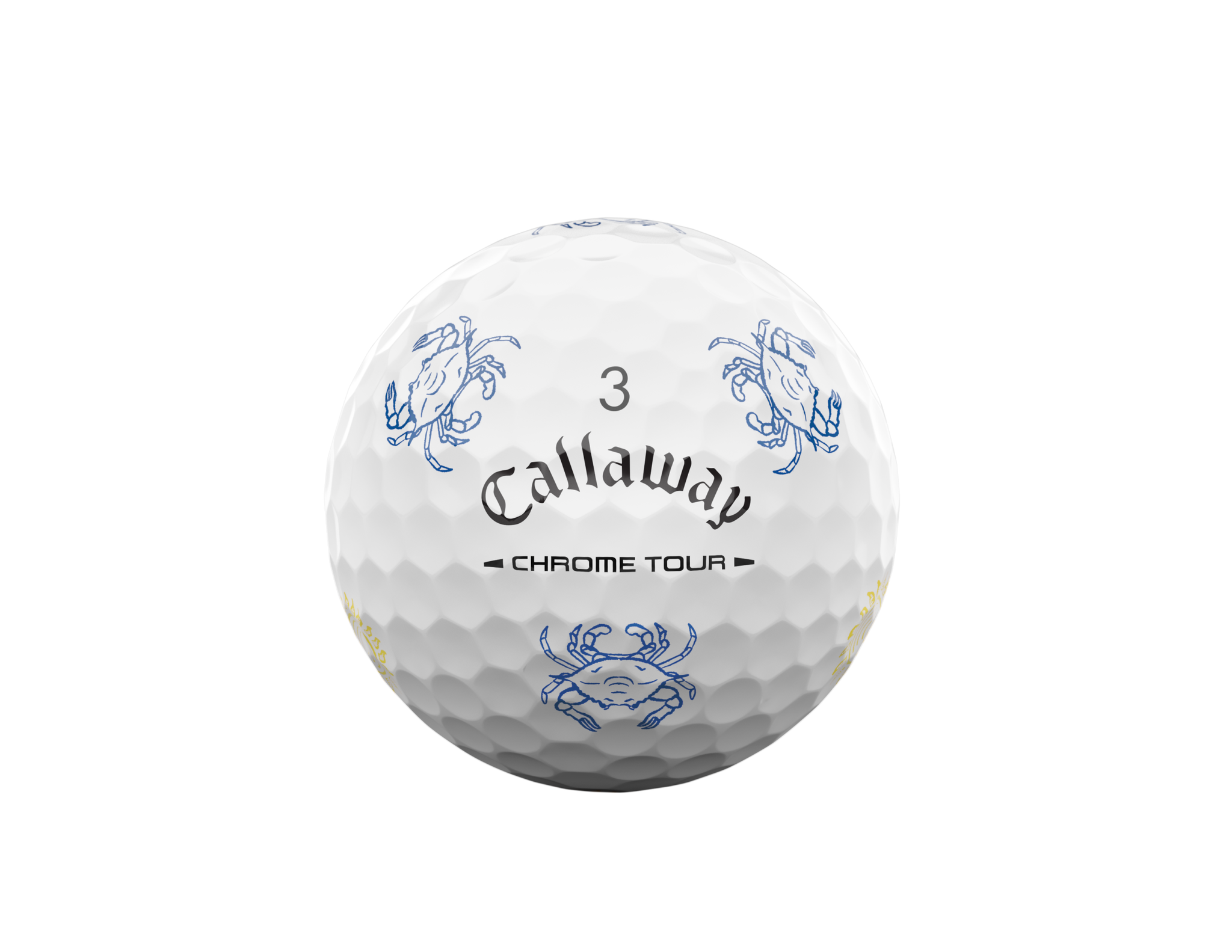 Limited Edition - Chrome Tour Golf Balls - Costal Summer