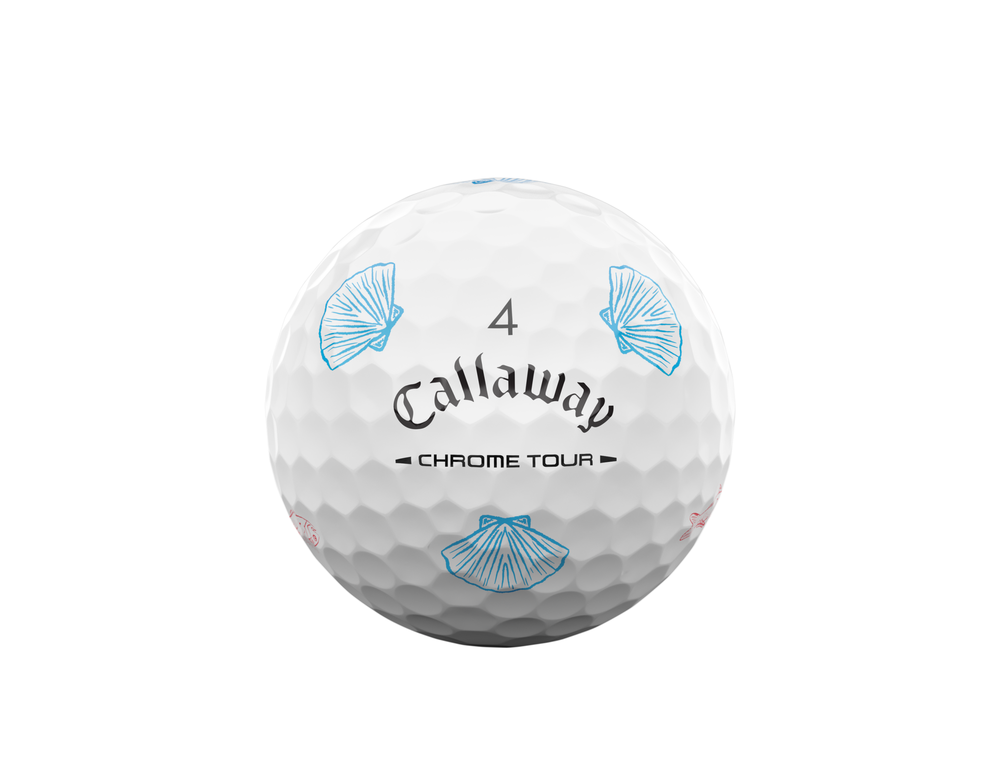 Limited Edition - Chrome Tour Golf Balls - Costal Summer