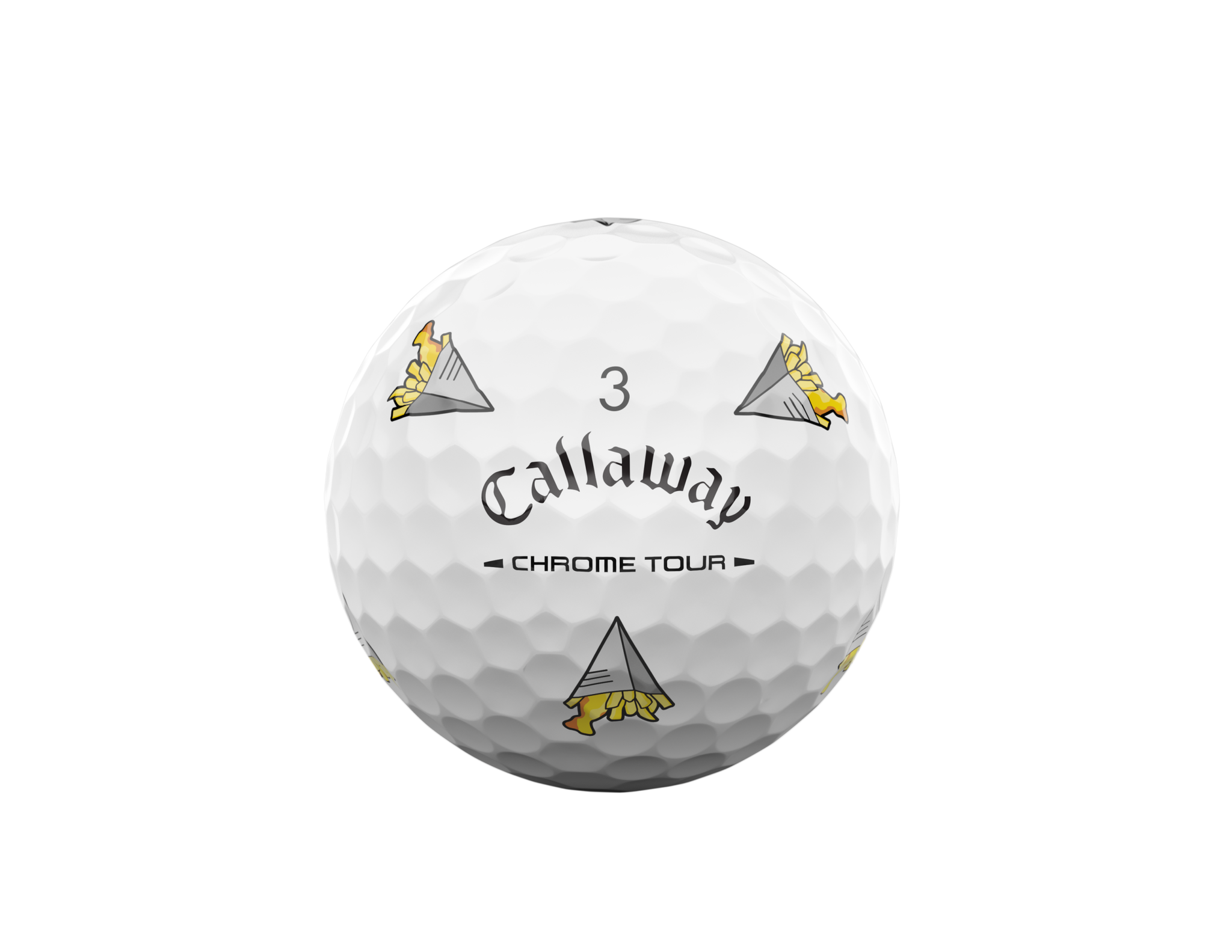 Limited Edition - Chrome Tour Golf Balls - July Open