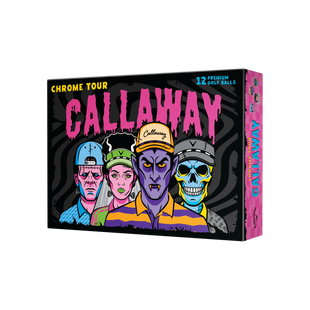 Limited Edition - Chrome Tour Golf Balls - Halloween CALLAWAY