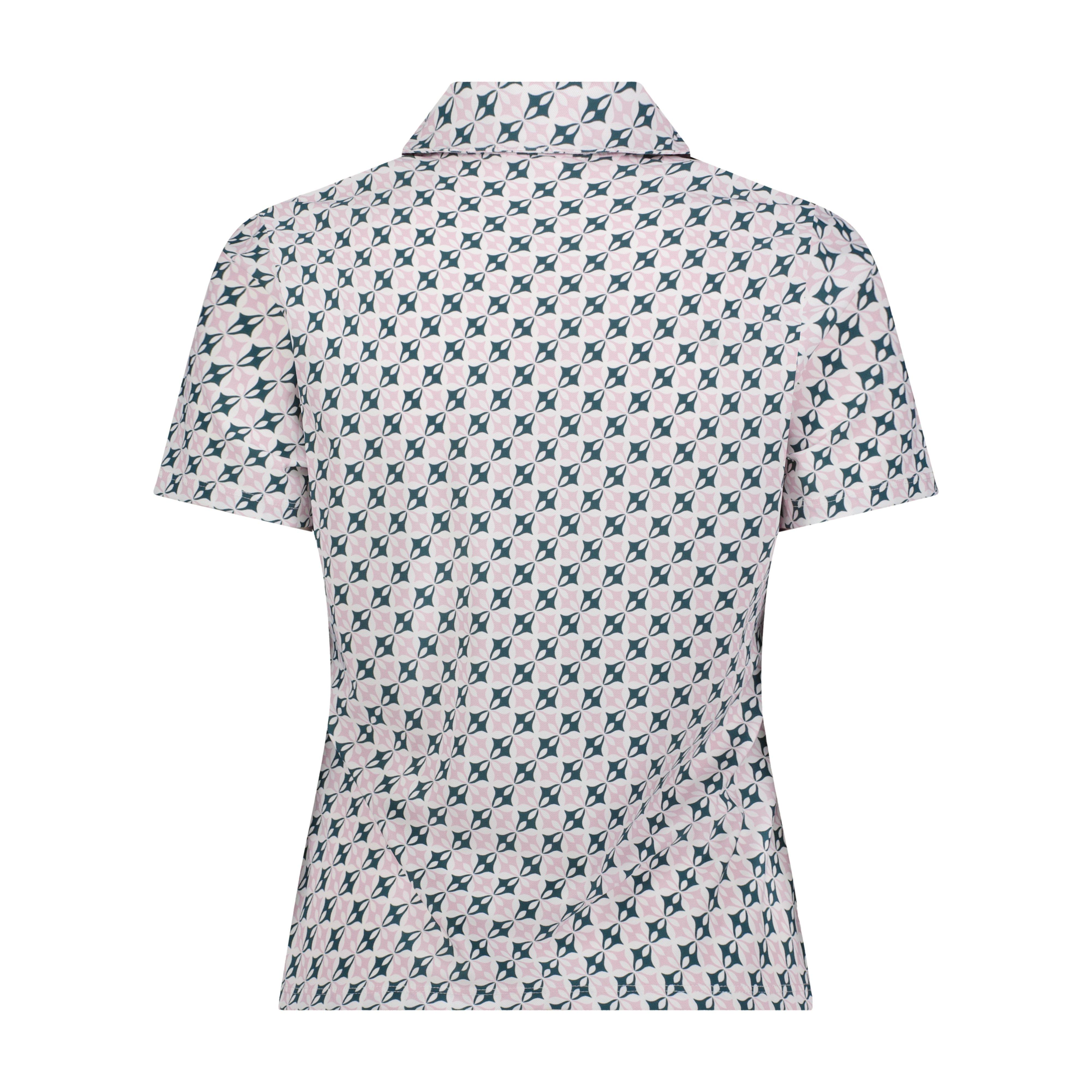Women's 1/2 Zip Short Sleeve Polo