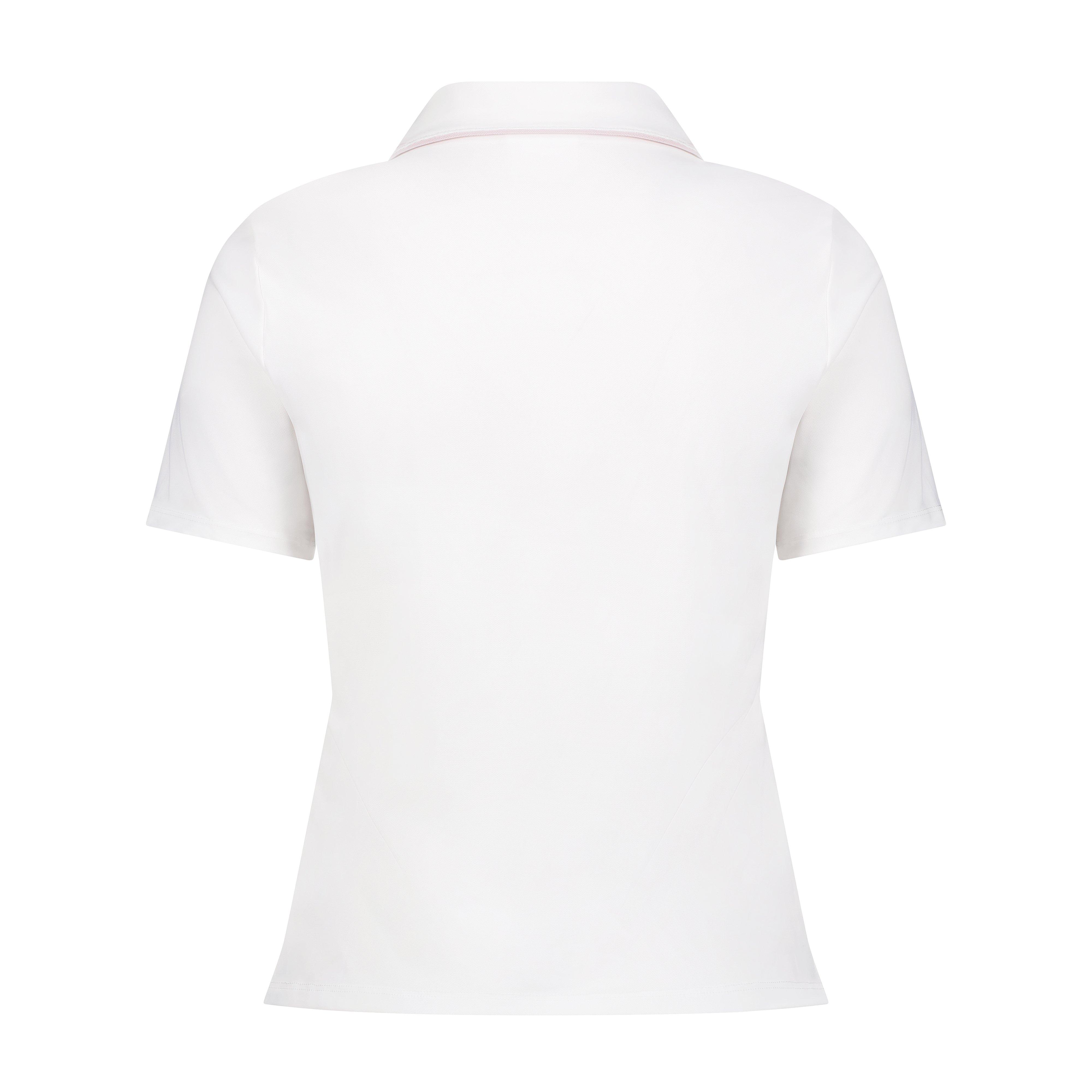 Women's Piping Short Sleeve Polo