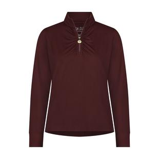 Women's Phoebe Ruched Front Pullover Sweater STELLA PARKER