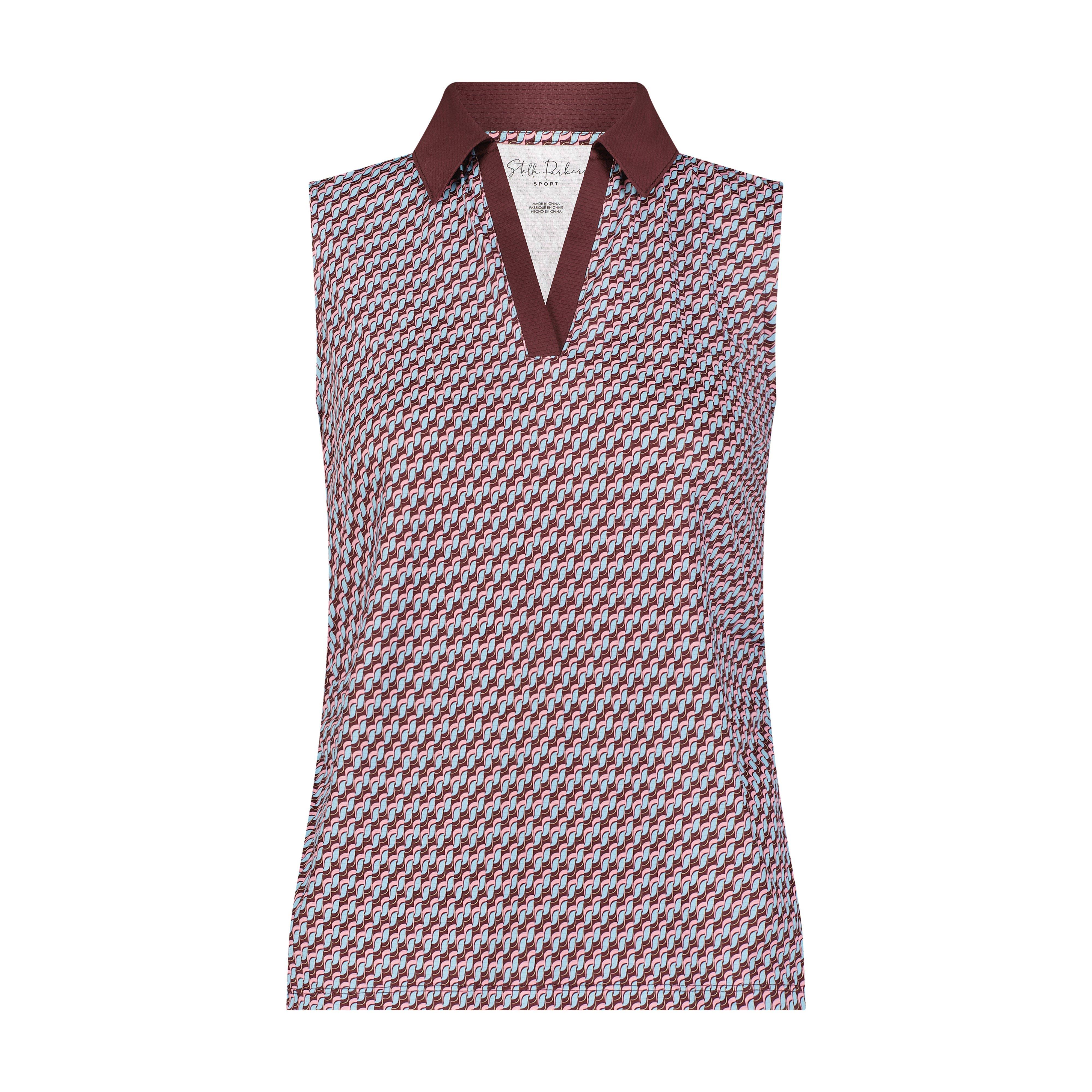 Women's Marley Split Neck Sleeveless Polo