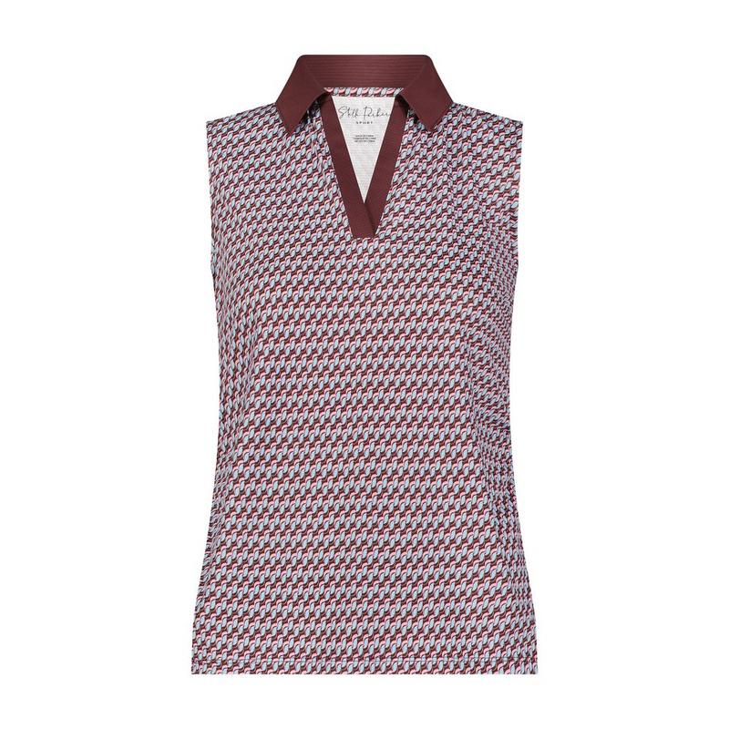 Women's Marley Split Neck Sleeveless Polo