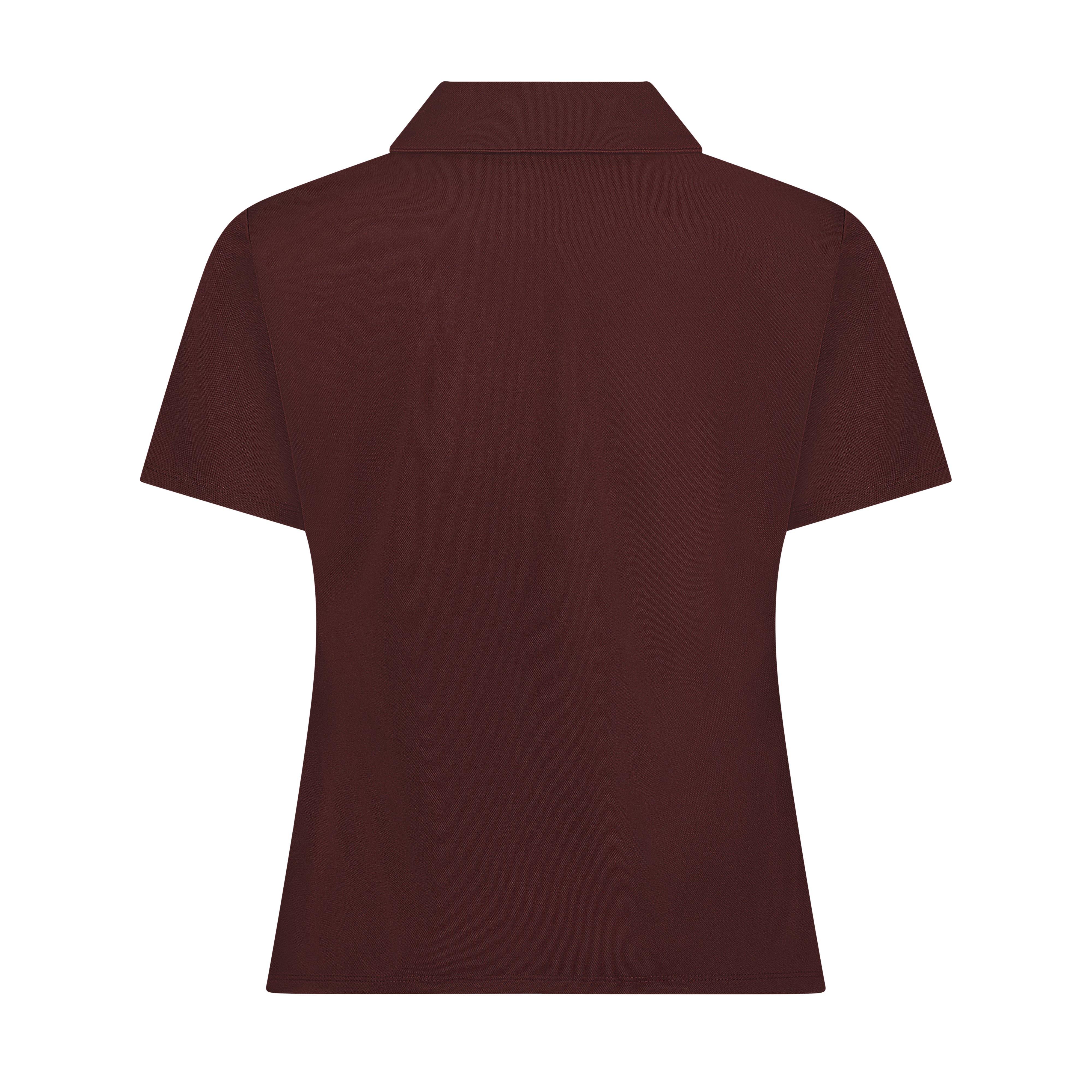 Women's Maria Side Ruched Short Sleeve Polo
