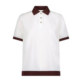 Women's Aoife Collared Short Sleeve Polo STELLA PARKER