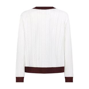 Women's Abby V Neck Pullover Sweater STELLA PARKER