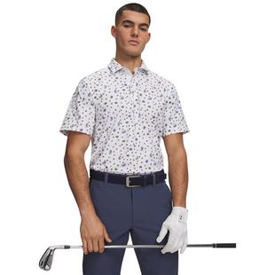Polo &agrave; manches courtes imprim&eacute; UA ArmourDry pour hommes UNDER ARMOUR
