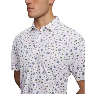 Polo &agrave; manches courtes imprim&eacute; UA ArmourDry pour hommes UNDER ARMOUR
