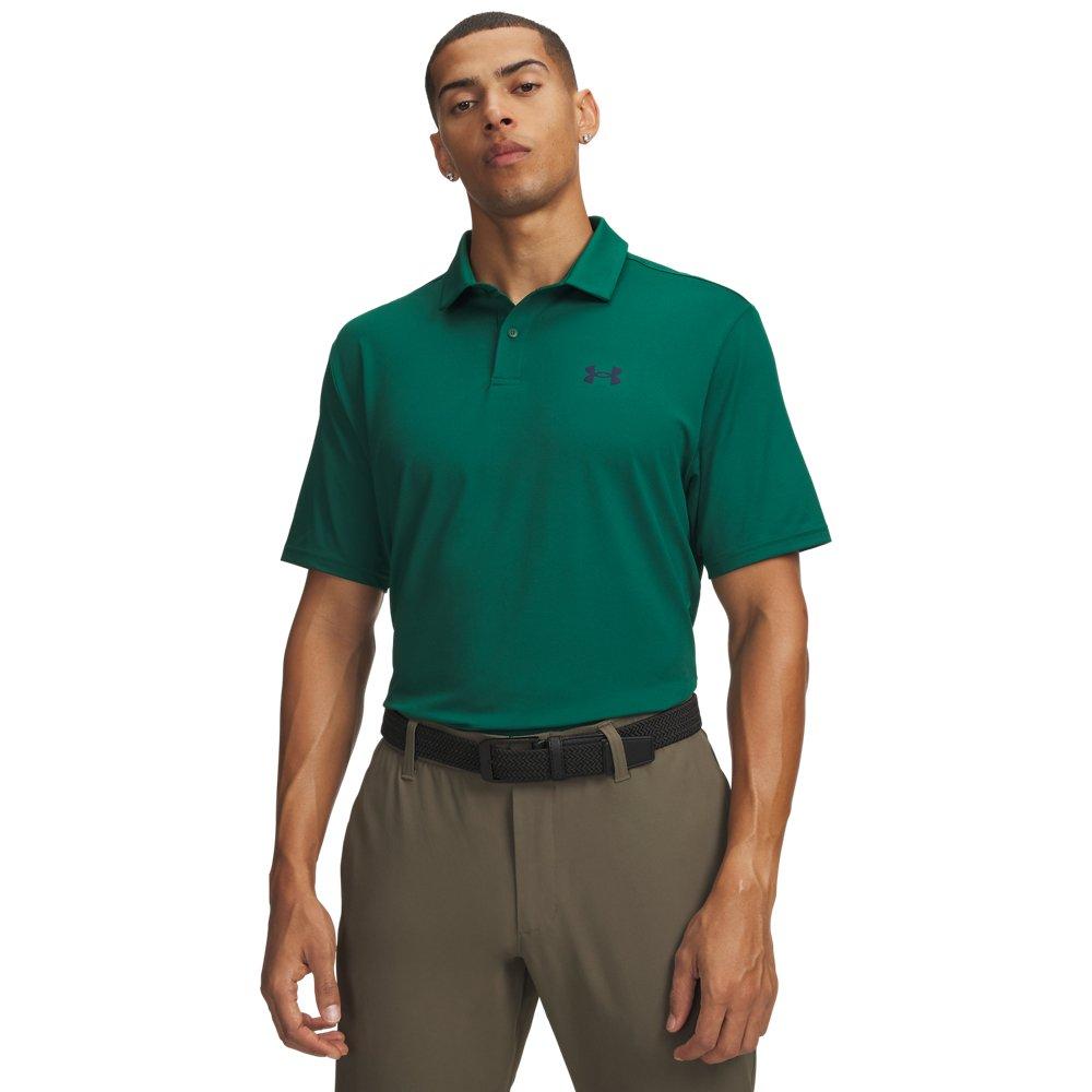 Under Armour | Men's UA Matchplay Short Sleeve Polo Shirt | in Green, Size 2X