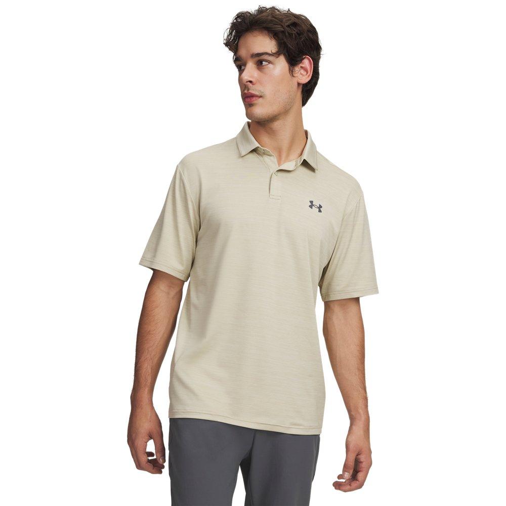 Under Armour | Men's UA Matchplay Short Sleeve Polo Shirt | in Khaki, Size 2X