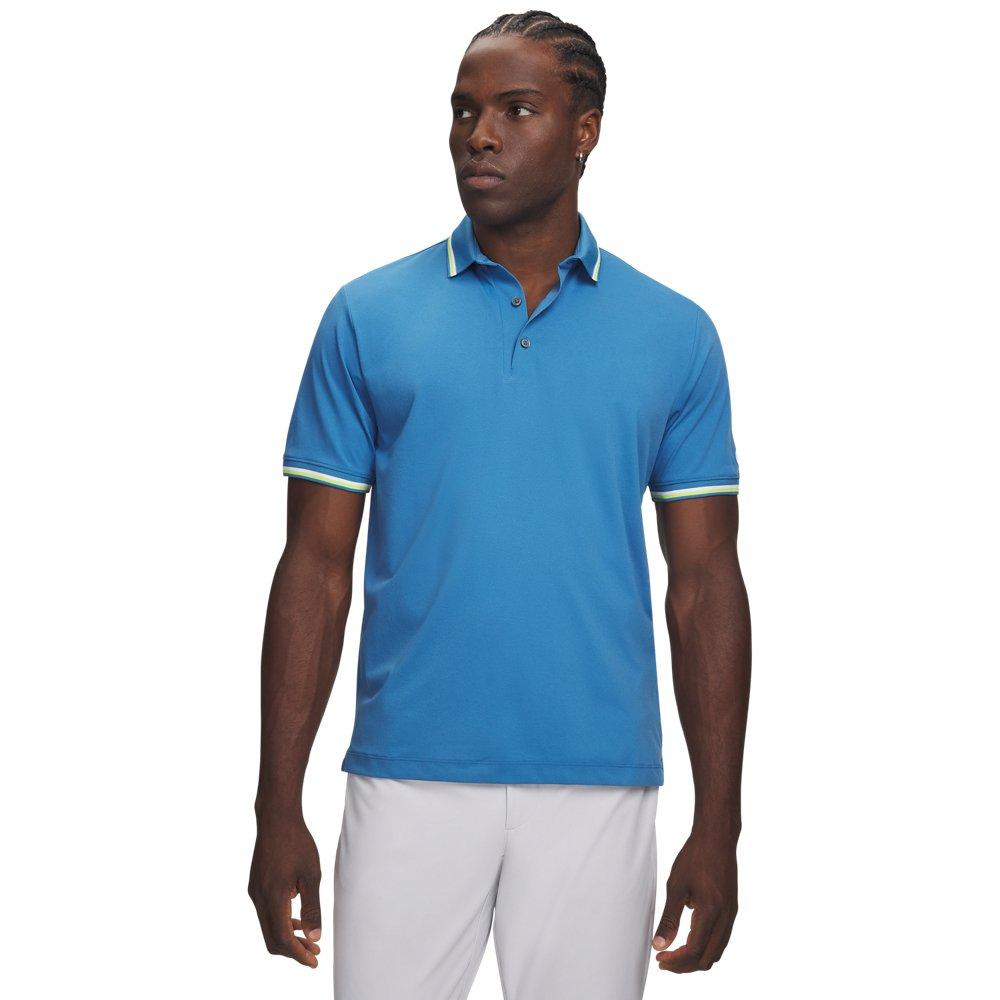 Men's UA ArmourDry Rib Short Sleeve Polo