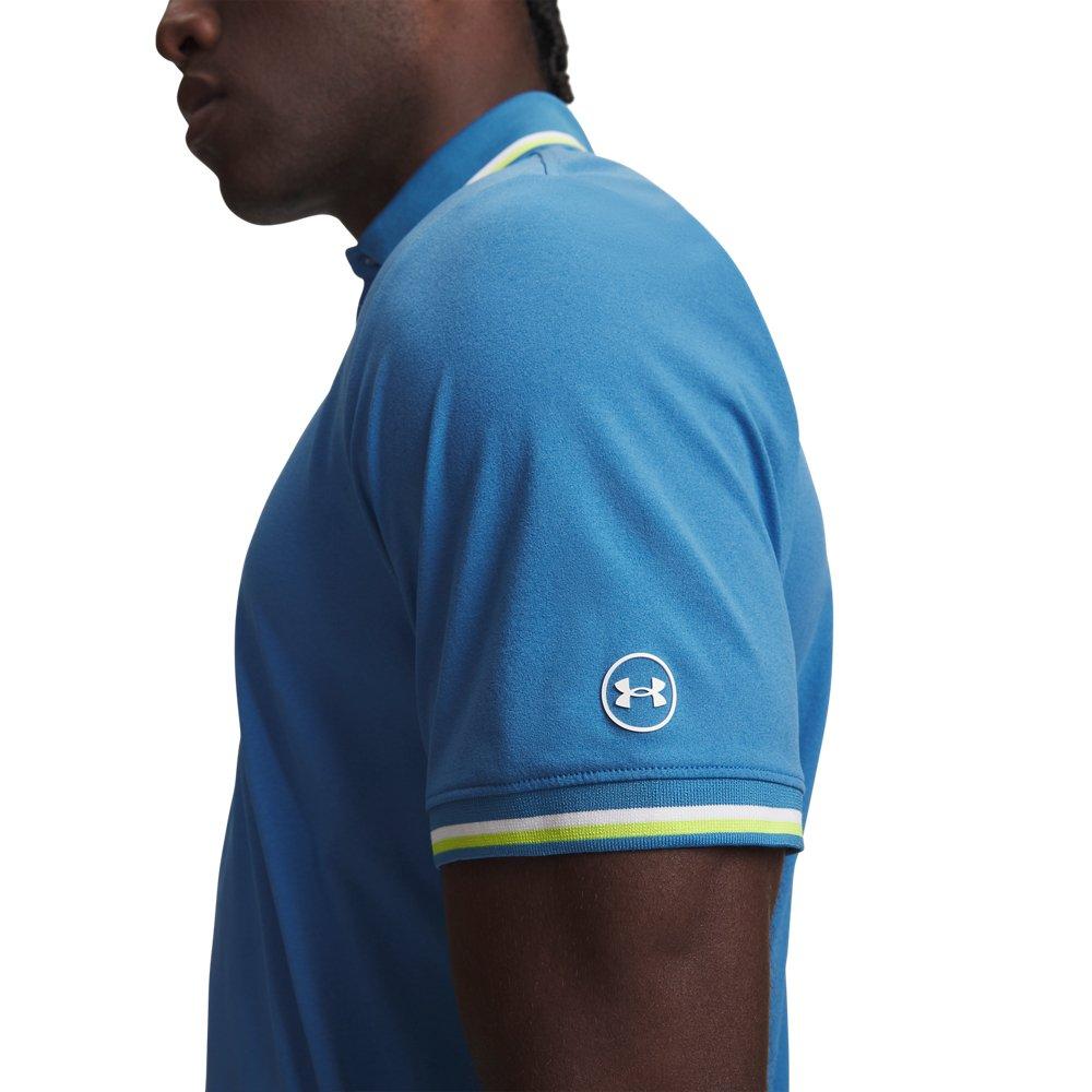 Men's UA ArmourDry Rib Short Sleeve Polo