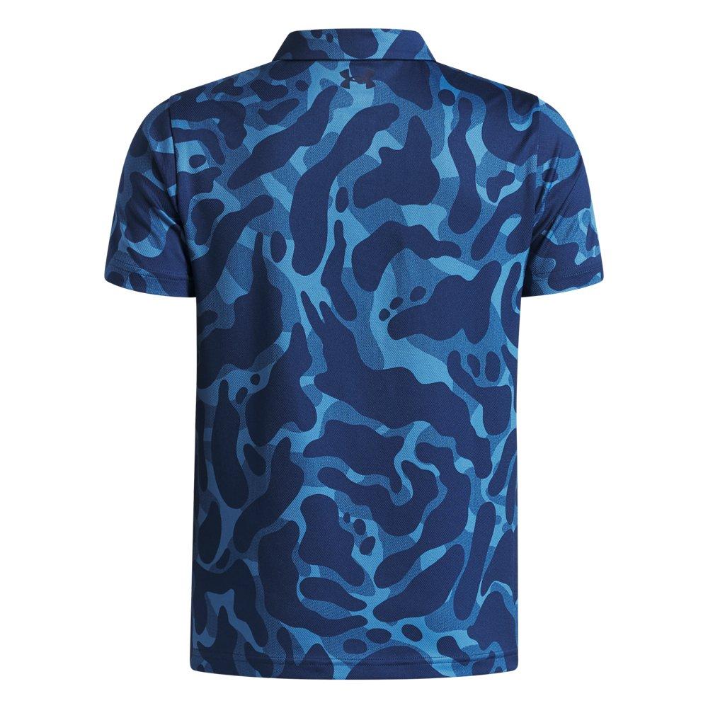 Boy's UA Matchplay Printed Short Sleeve Polo