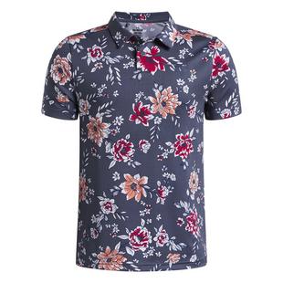 Polo imprim&eacute; UA Matchplay pour gar&ccedil;ons UNDER ARMOUR