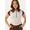 WHITE | Women's Bronco Short Sleeve Polo