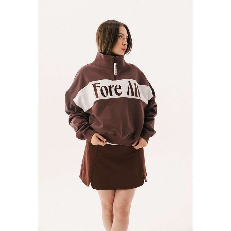 Women's Fore All 1/4 Zip Sweater