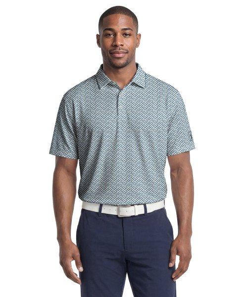 Men's Golf Bag Conversational Print Short Sleeve Polo