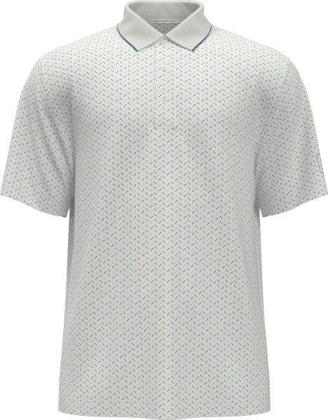 Men's Mini Golf Novelty Printed Short Sleeve Polo