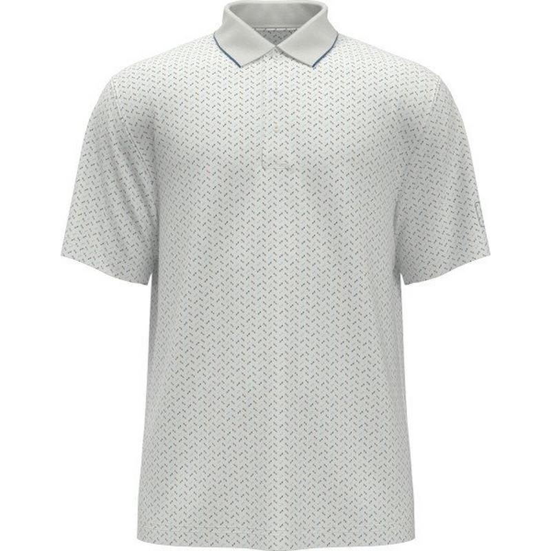Men's Mini Golf Novelty Printed Short Sleeve Polo