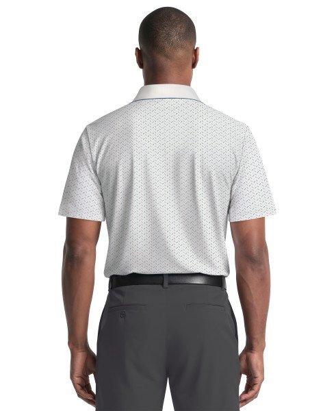 Men's Mini Golf Novelty Printed Short Sleeve Polo