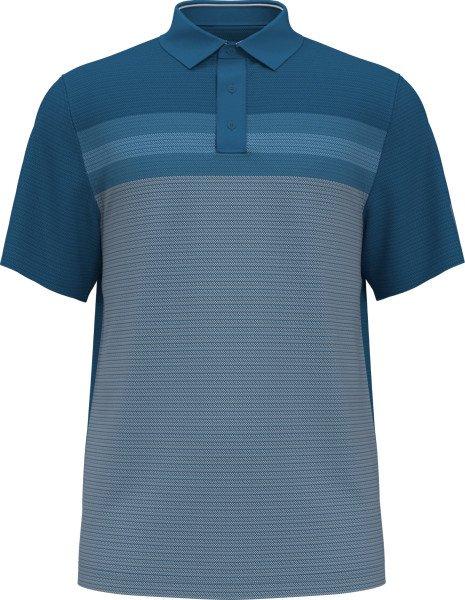 Men's Tee Novelty Block Printed Short Sleeve Polo