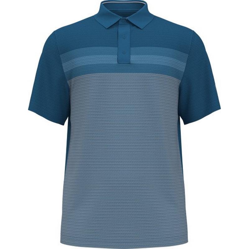 Men's Tee Novelty Block Printed Short Sleeve Polo
