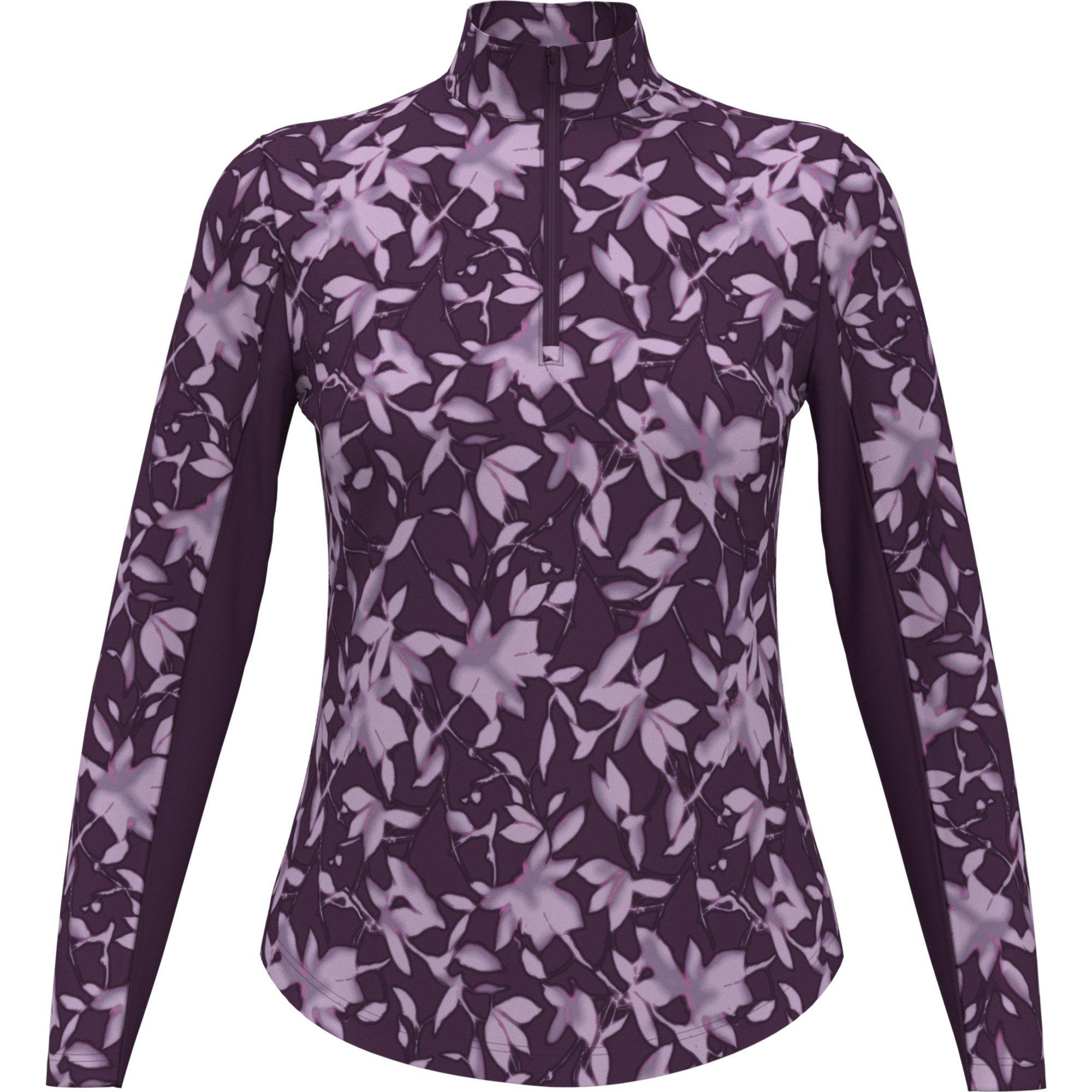 Women's Watercolor Floral Long Sleeve Shirt