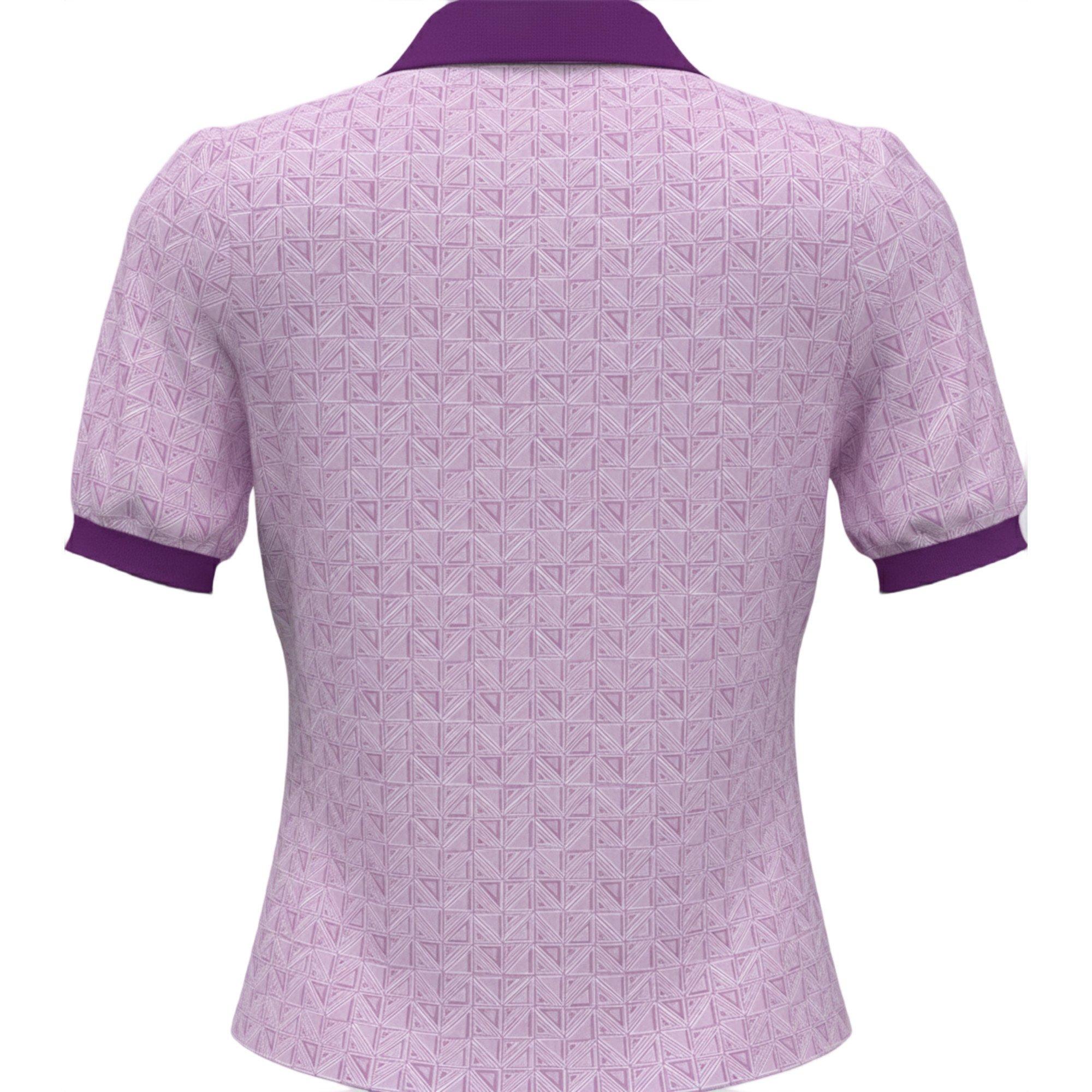 Women's Puff Sleeve Short Polo