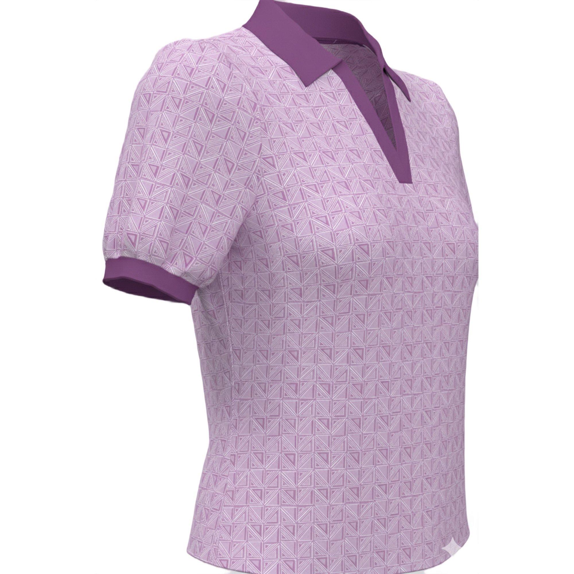 Women's Puff Sleeve Short Polo