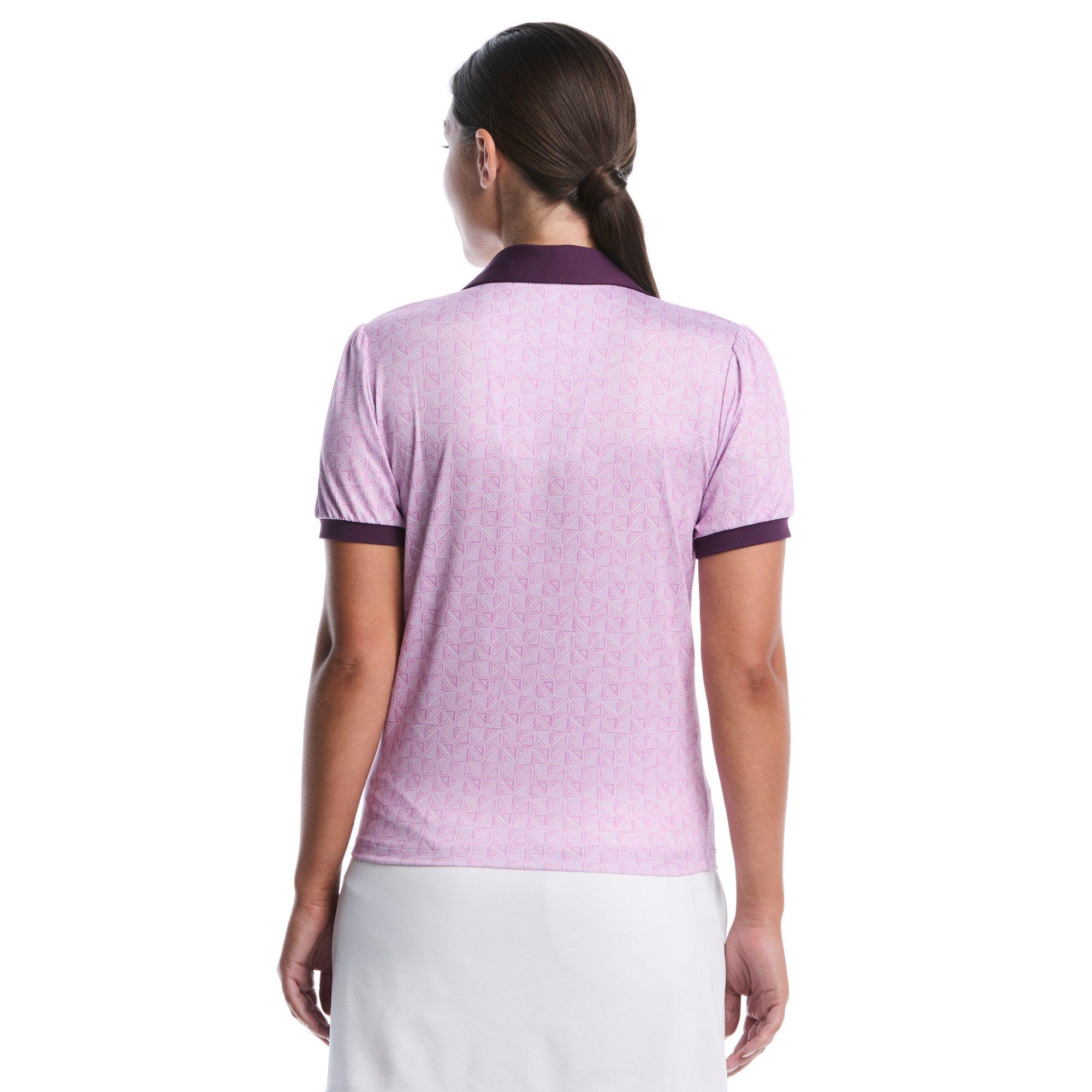 Women's Puff Sleeve Short Polo