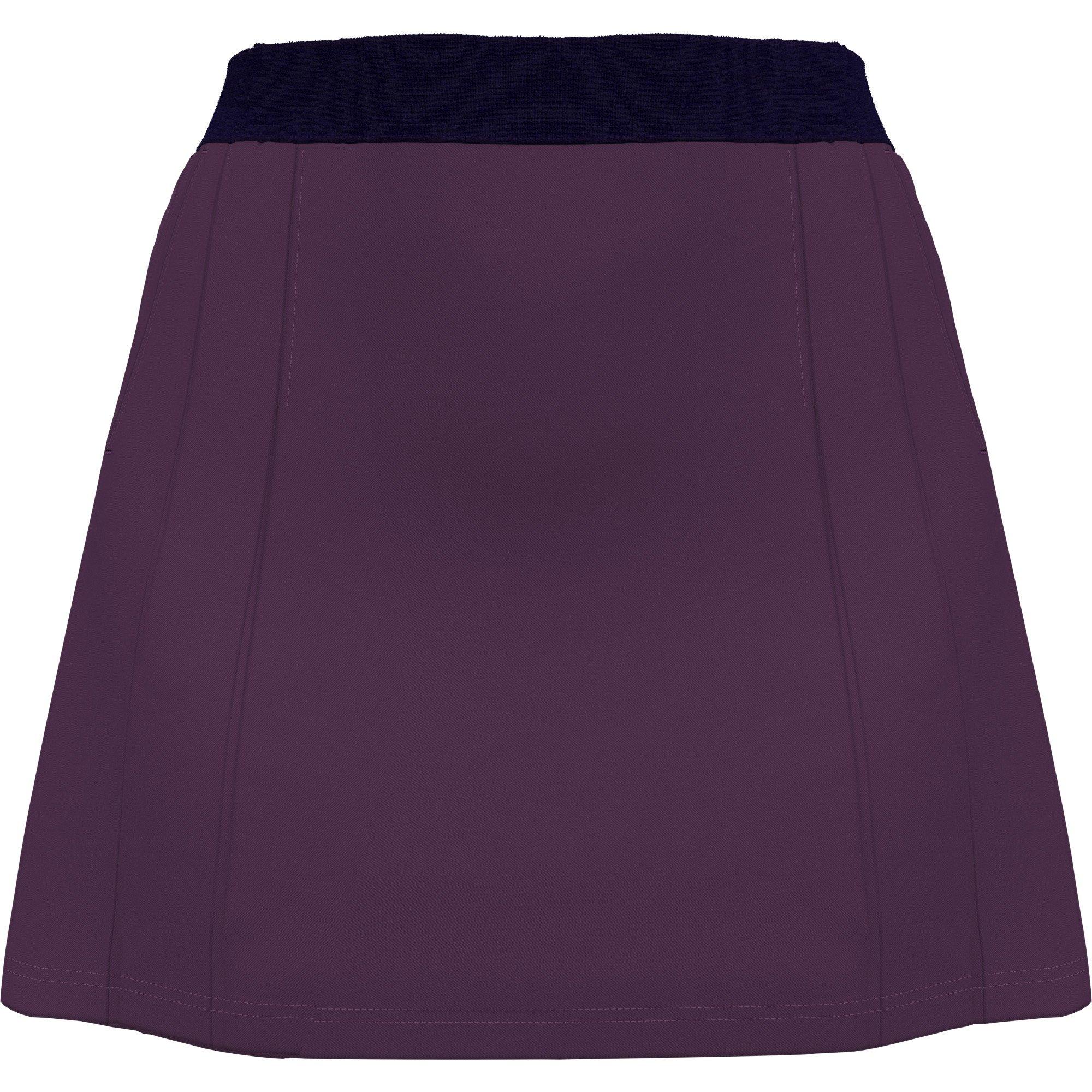 Women's Double Pleats Flowy Skort