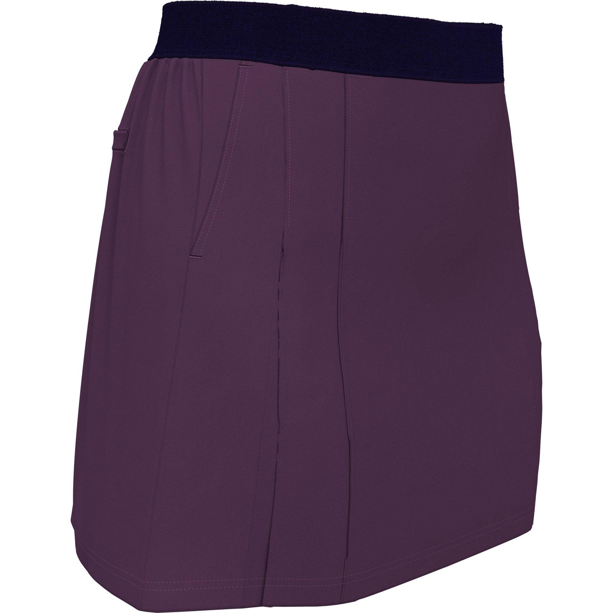 Women's Double Pleats Flowy Skort