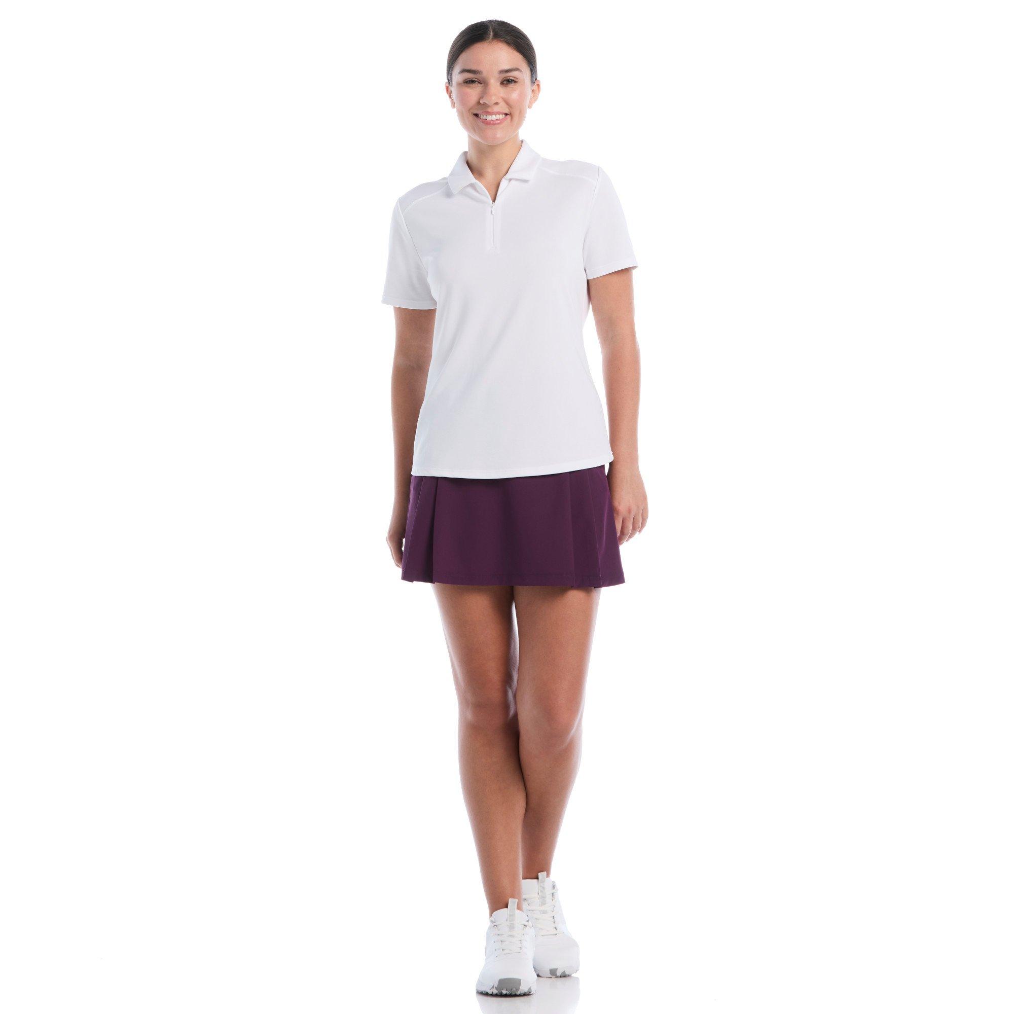 Women's Double Pleats Flowy Skort