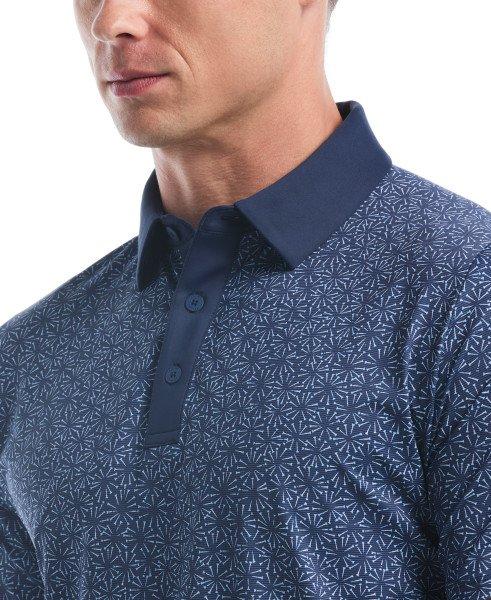 Men's Confetti Tees Print Short Sleeve Polo