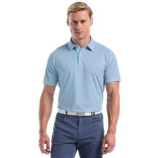 Polo imprim&eacute; &agrave; chevrons int&eacute;gral en blocs de couleur pour hommes CALLAWAY