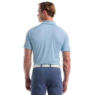 Polo imprim&eacute; &agrave; chevrons int&eacute;gral en blocs de couleur pour hommes CALLAWAY