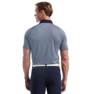 Men's Callaway Geo Print Short Sleeve Polo CALLAWAY