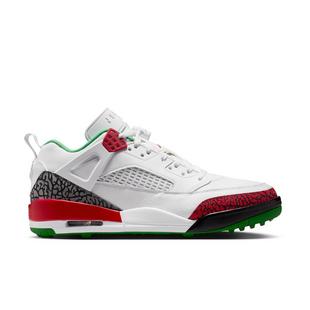 Air Jordan Spizike G Spiked Golf Shoe - White/Red/Green JORDAN