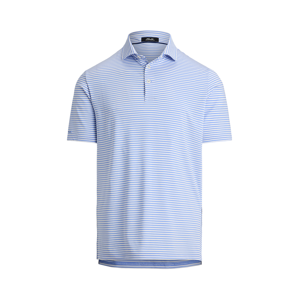 Short-Sleeve Lightweight Airflow Jersey Stripe Polo