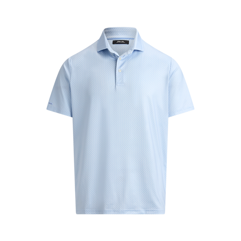 Men's Short-Sleeve Elevated Printed Jersey Polo - Teed Up