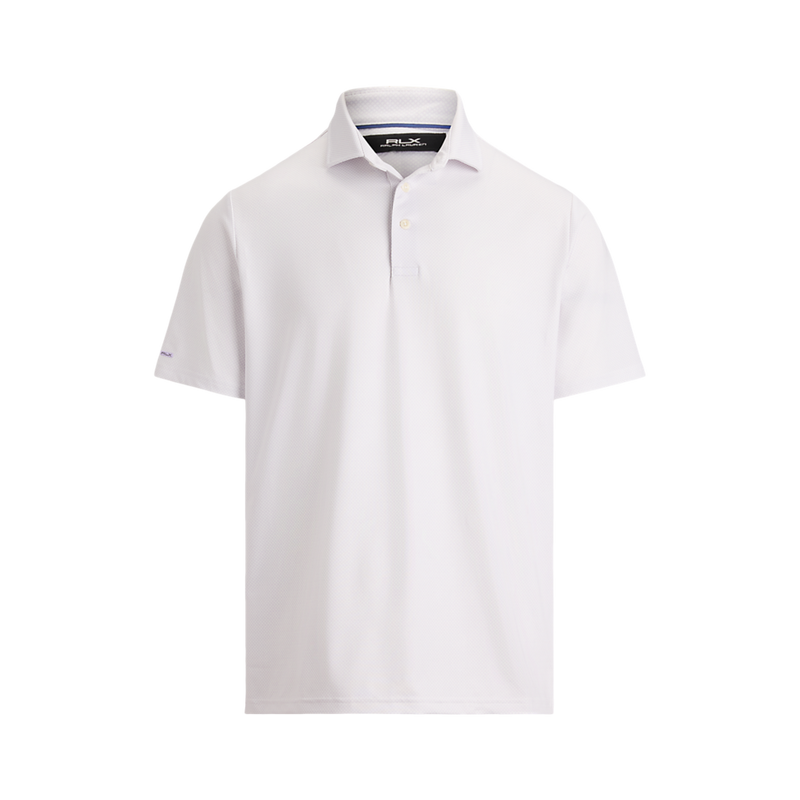 Short-Sleeve Elevated Printed Jersey Polo - Fifeshire Geo