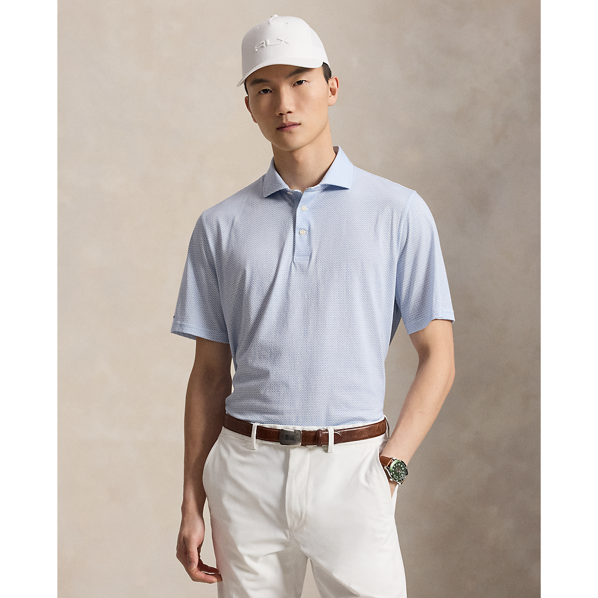Short-Sleeve Lightweight Airflow Polo - Deco